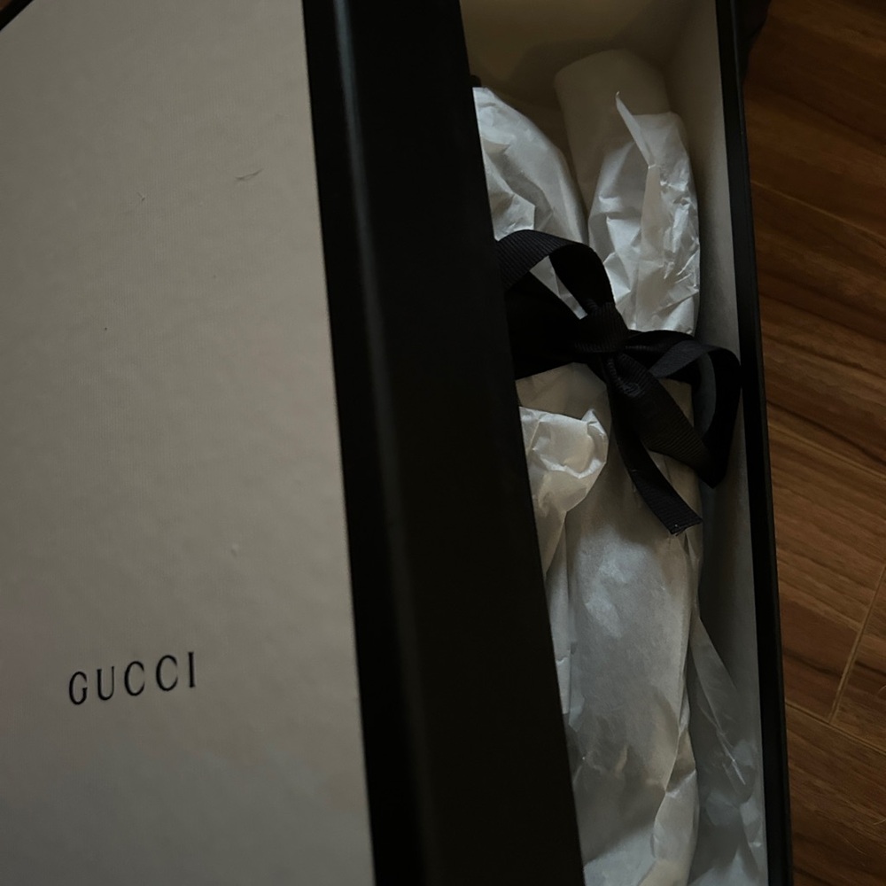 Gucci Black Slides - like new SIZE 5 W